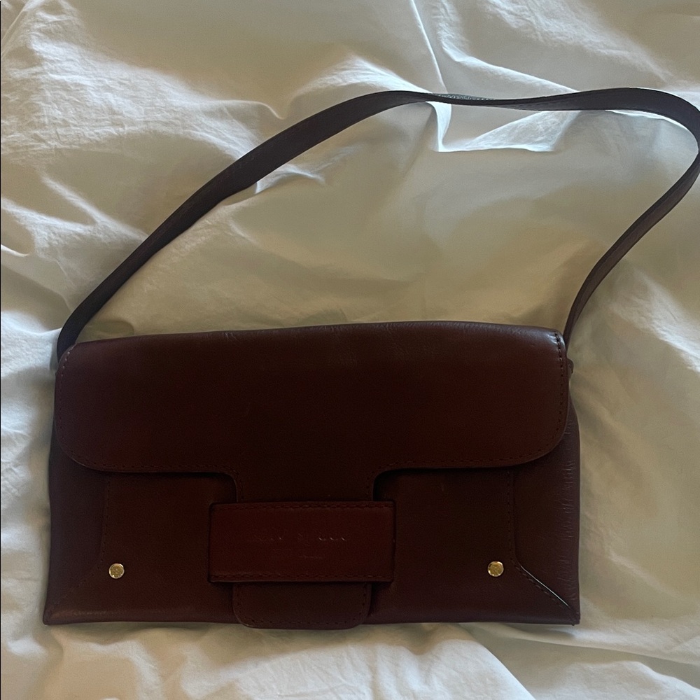Kate Spade Burgundy Leather Handbag
